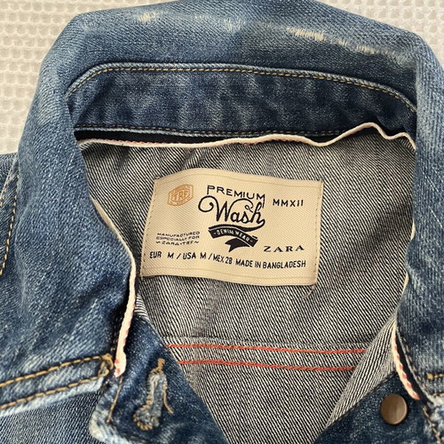 Zara denim jacket like new