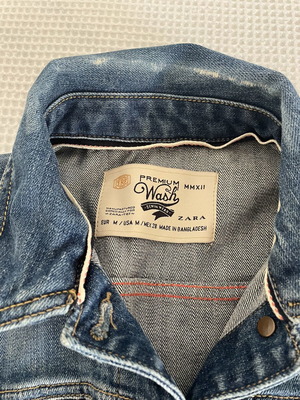 Zara denim jacket like new