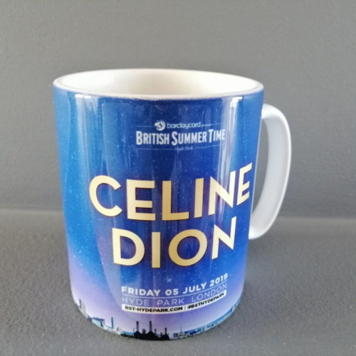 Celine Dion collectible mug like new