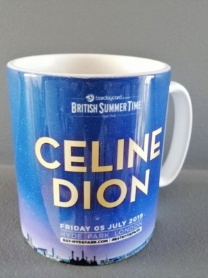 Celine Dion collectible mug like new