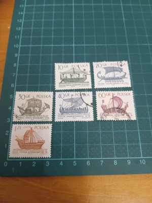 Poland 1965 sailboats stamps like new