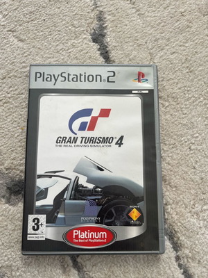 Gran Turismo 4 PS2 game used with light scratch on disc