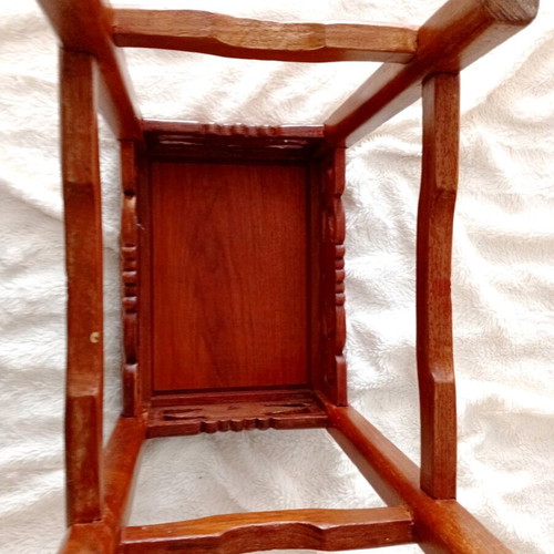 Vintage Chinese nesting tables set of 2, solid wood, like new