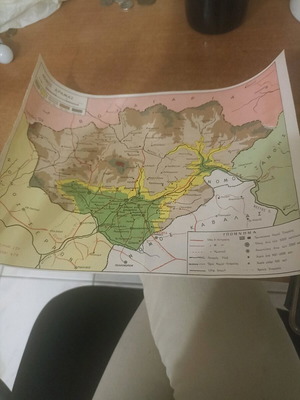 Geophysical maps of Macedonia and Thrace used, 1960s