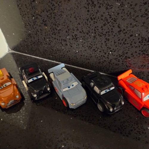 Lego Disney Cars McQueen used, set of 5 cars