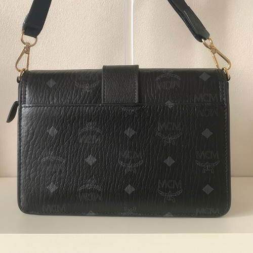 MCM women's shoulder bag black like new