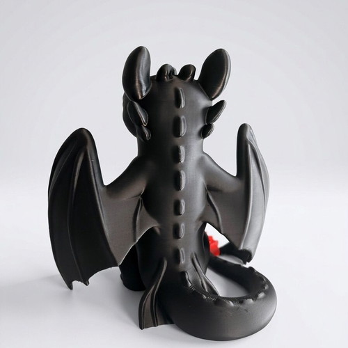 Night Fury Controller Stand 3D printed for PS5 and Xbox, made to order