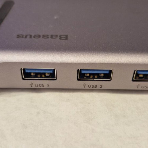 Baseus 11-in-1 USB-C Hub Docking Station and Laptop Stand like new