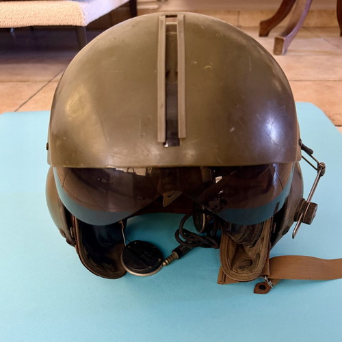 SPH-4 pilot helmet 1950s with Snoopy symbol, American military