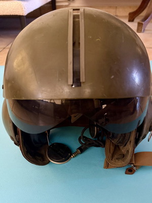 SPH-4 pilot helmet 1950s with Snoopy symbol, American military