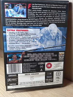 Hollow Man DVD with Greek subtitles