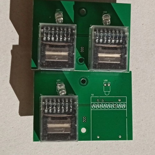 Kubler Electromechanic Pulse Counters K47.90 PCB like new