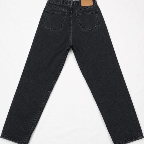 Zara black high waist mom fit jeans EU 36 like new