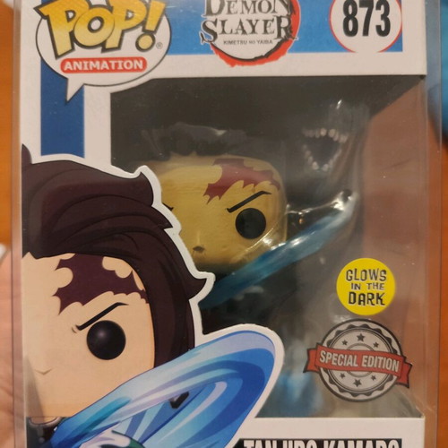 Funko Pop Tanjiro Special Edition Glow in the dark like new