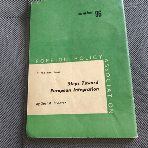 Headline Series Foreign Policy Number 96 μεταχειρισμένο