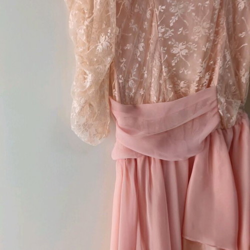 Evening vintage handmade dress like new