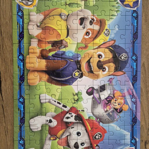 Paw Patrol Clementoni Super Color Puzzle 104pcs like new