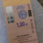 OASTH single ride ticket new