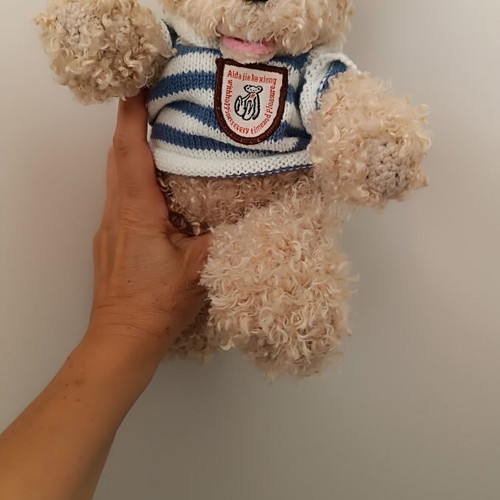 Knitted Puppy New Handmade Soft Plush Toy