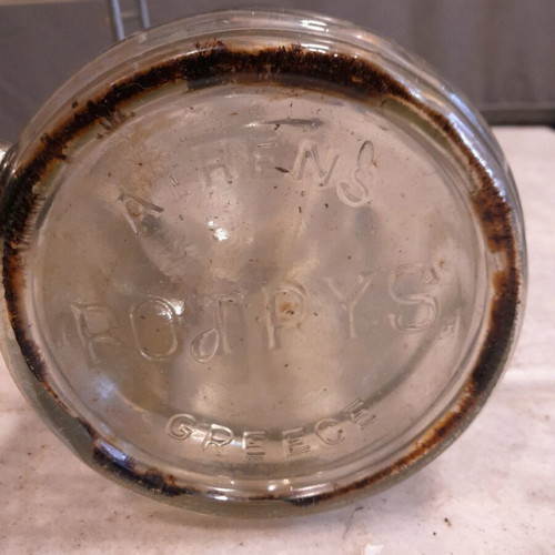 Botrys brandy bottle used with tap