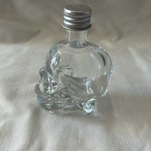 Glass Skull Bottle 50ml like new from Jumbo
