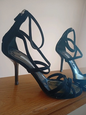 Pollini platform sandals size 37 new, black