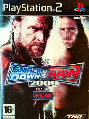 SmackDown vs Raw 2009 PS2 game