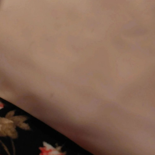 Elle travel bag used, white and cream