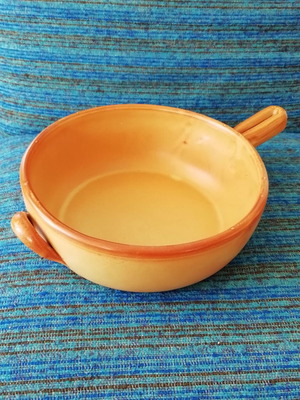 Clay cooking pot giouvetsi new, traditional with handles