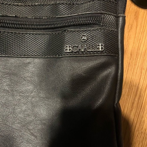 Cavalli BB shoulder bag black like new men's
