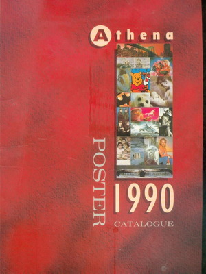 Athena κατάλογος αφισών 1990