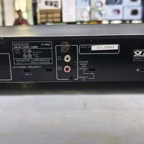 Kenwood KT 660L stereo tuner used, working condition