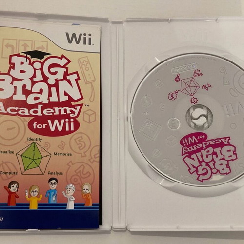 Nintendo Wii Big Brain Academy In good condition Price 4 Euros