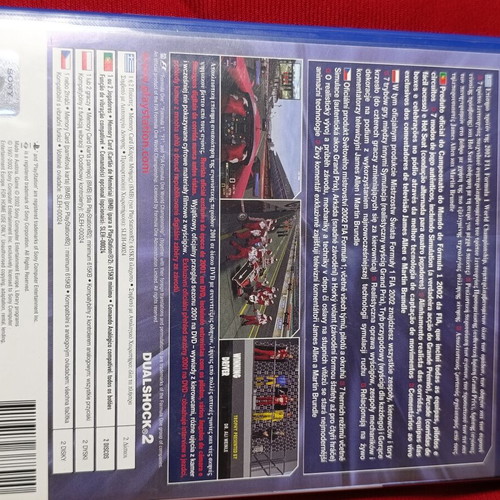 Formula One 2002 PlayStation 2 game used