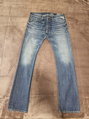 Τζιν Replay Waitom Regular Fit σαν καινούργιο, ανδρικό, μπλε W33 L34