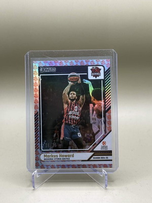 Markus Howard Donruss EuroLeague 2024-25 card like new, limited /25