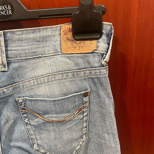 Tommy Hilfiger jeans lightly used, low-rise, wide leg, size 24