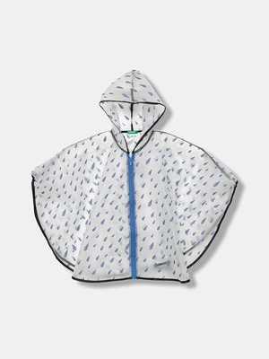 Αδιάβροχο παιδικό μπουφάν United Colors of Benetton καινούργιο