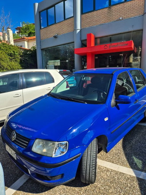 Volkswagen Polo 2001, blue, manual, petrol