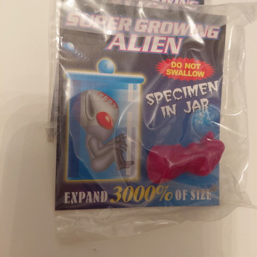 Super Growing Alien Toys set of 2 new, 90s/00s retro