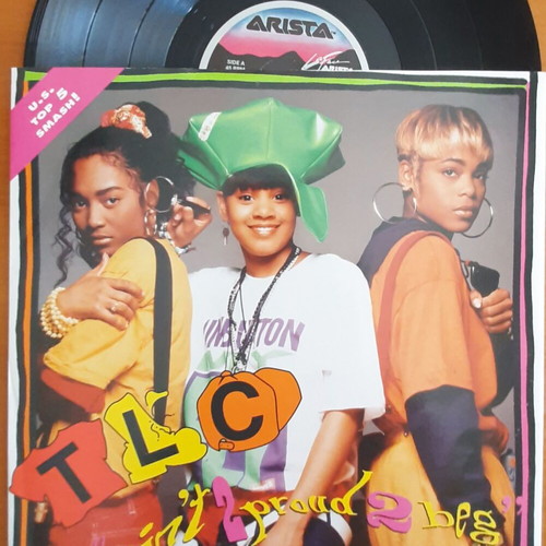 TLC Ain't 2 Proud 2 Beg Maxi-Single used, authentic UK edition