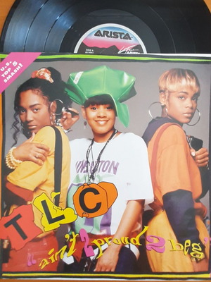 TLC Ain't 2 Proud 2 Beg Maxi-Single used, authentic UK edition