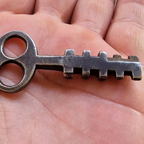 Vintage lock key used