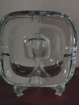 Crystal ashtray like new