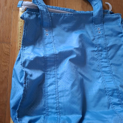 Nike shoulder bag like new, large size, blue, with inner wallet