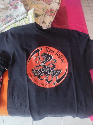 Rose Tattoo Blood Brothers Tour 2007 shirt used, Fruit of the Loom, size L