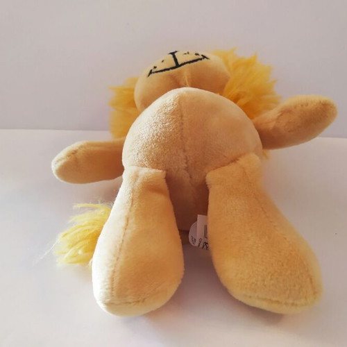 Lion cub stuffed toy used, height 20cm