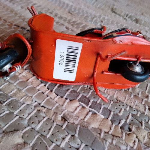 Decorative metal Vespa used