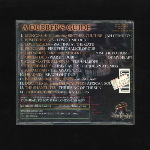 A Dubber's Guide Various Artists CD used, reggae, 2001