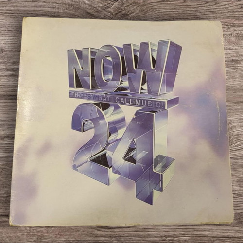 Now That's What I Call Music! 24 vinyl records used, 2 discs